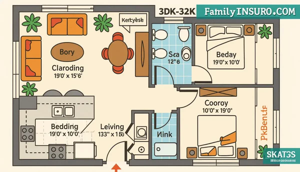 Japan Family Apartment Size Guide: Understanding 2LDK, 3LDK Layouts