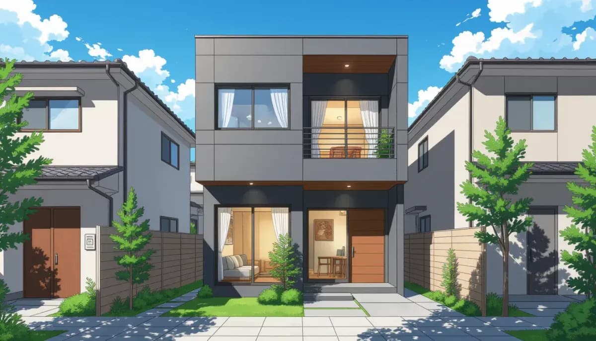 Terrace Houses and Townhouses in Japan