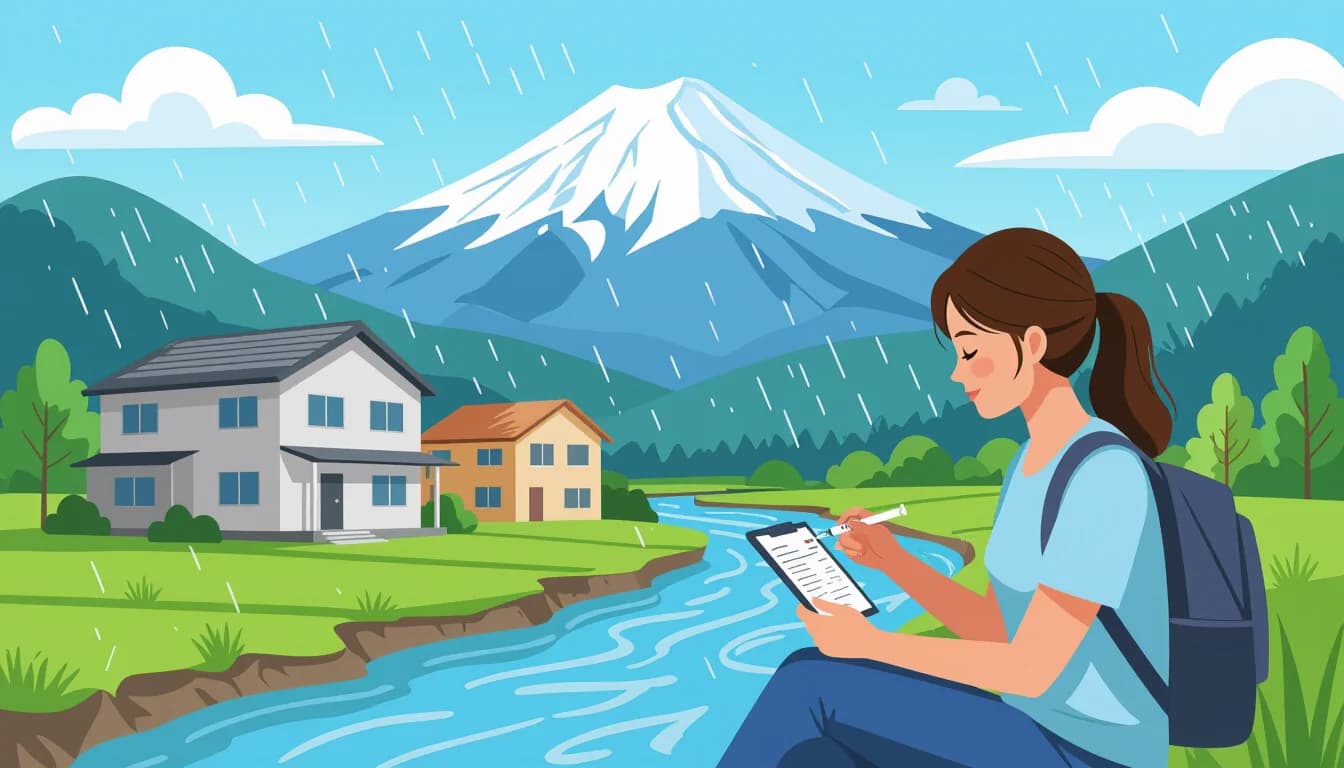 Climate risk assessment checklist for buying property in Japan