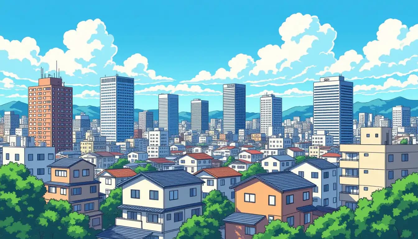 Fukuoka apartment investment properties in residential neighborhoods