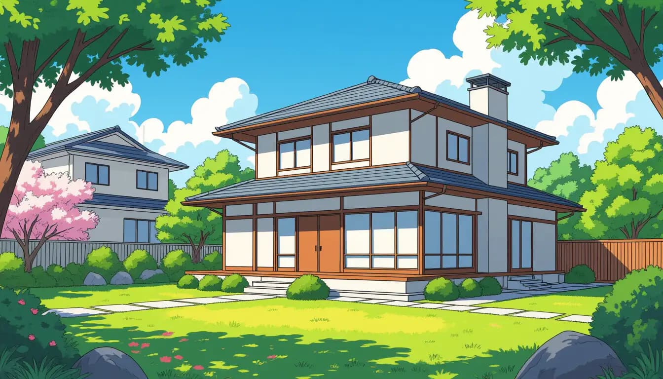 Signing property purchase documents in Japan