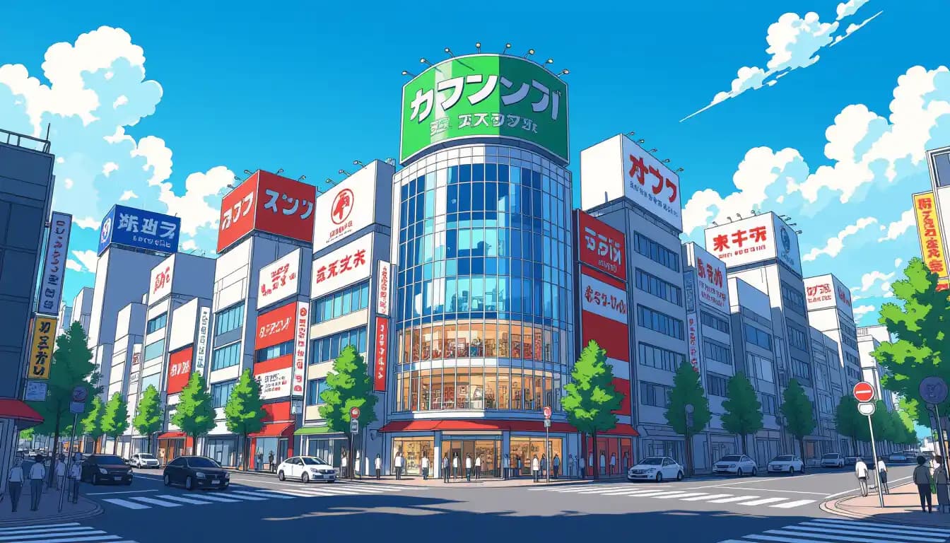 Japan land use zoning map regulations commercial district