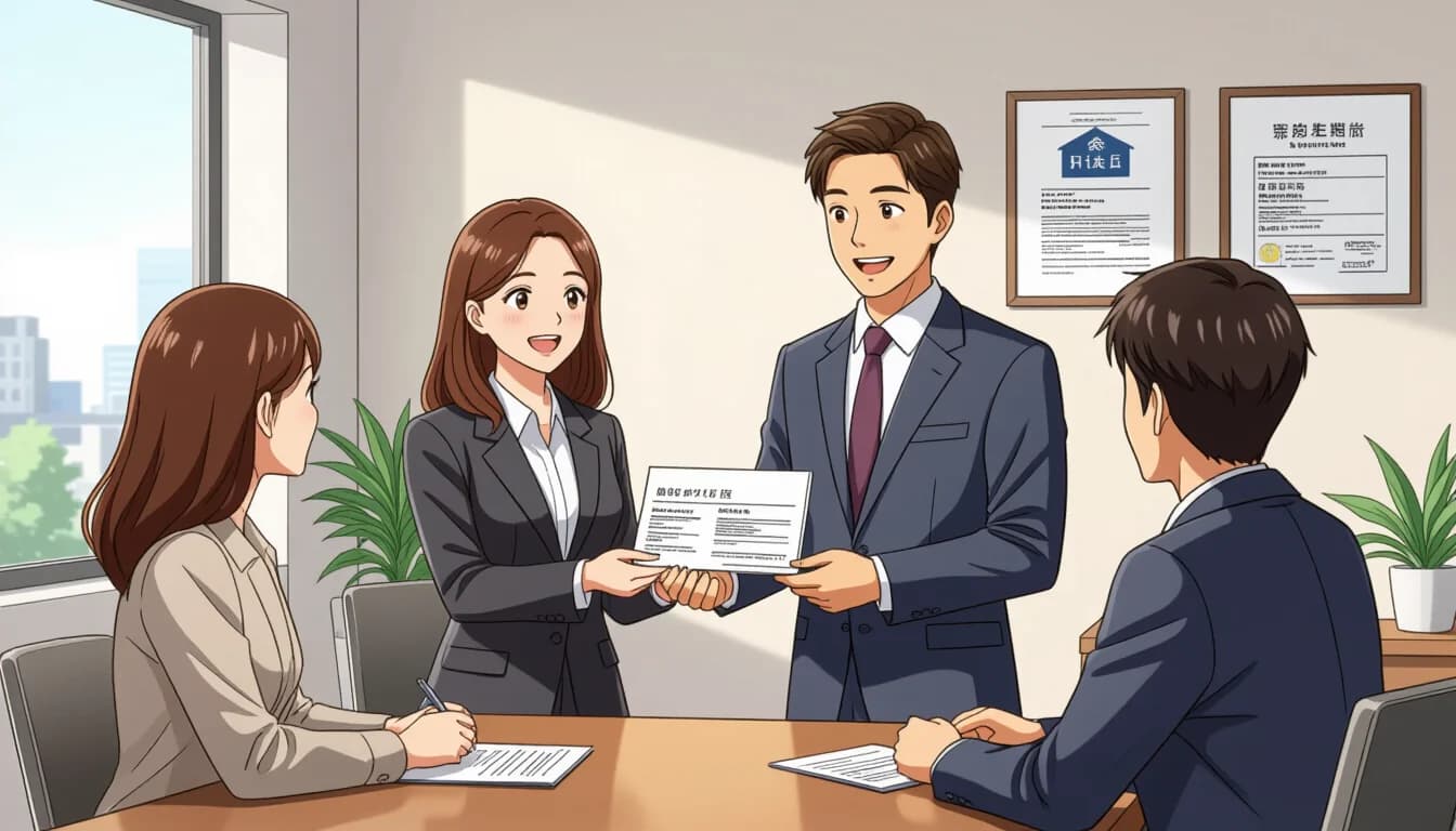 Working with a licensed real estate agent in Japan
