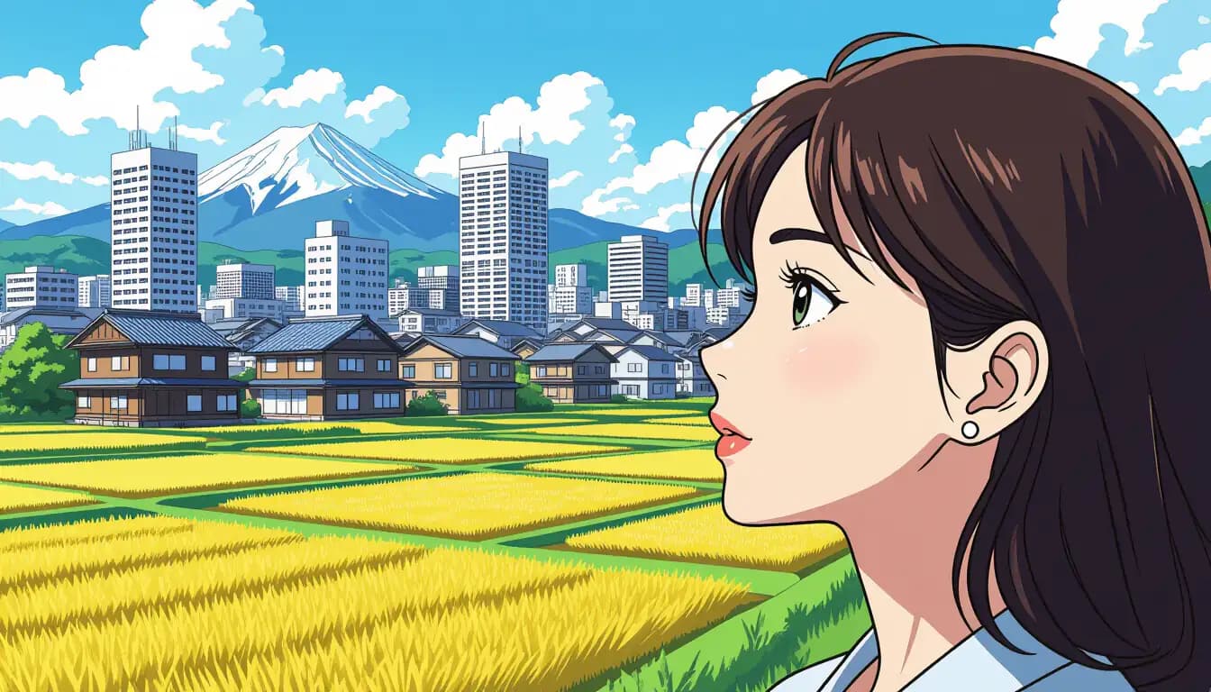 Japan rental property vacancy analysis - urban and rural contrast