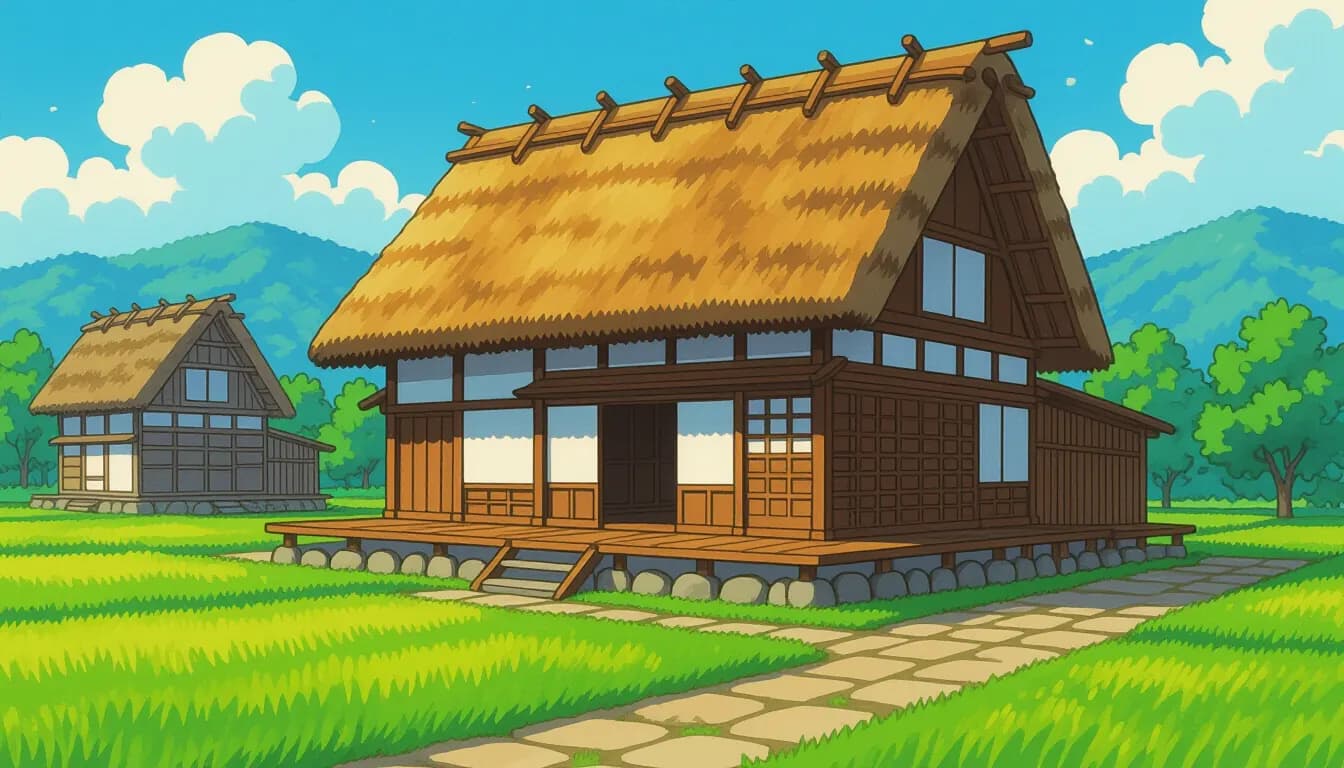 What Is a Kominka? - illustration for Kominka (Traditional Farmhouse) Akiya: Buying and Renovating