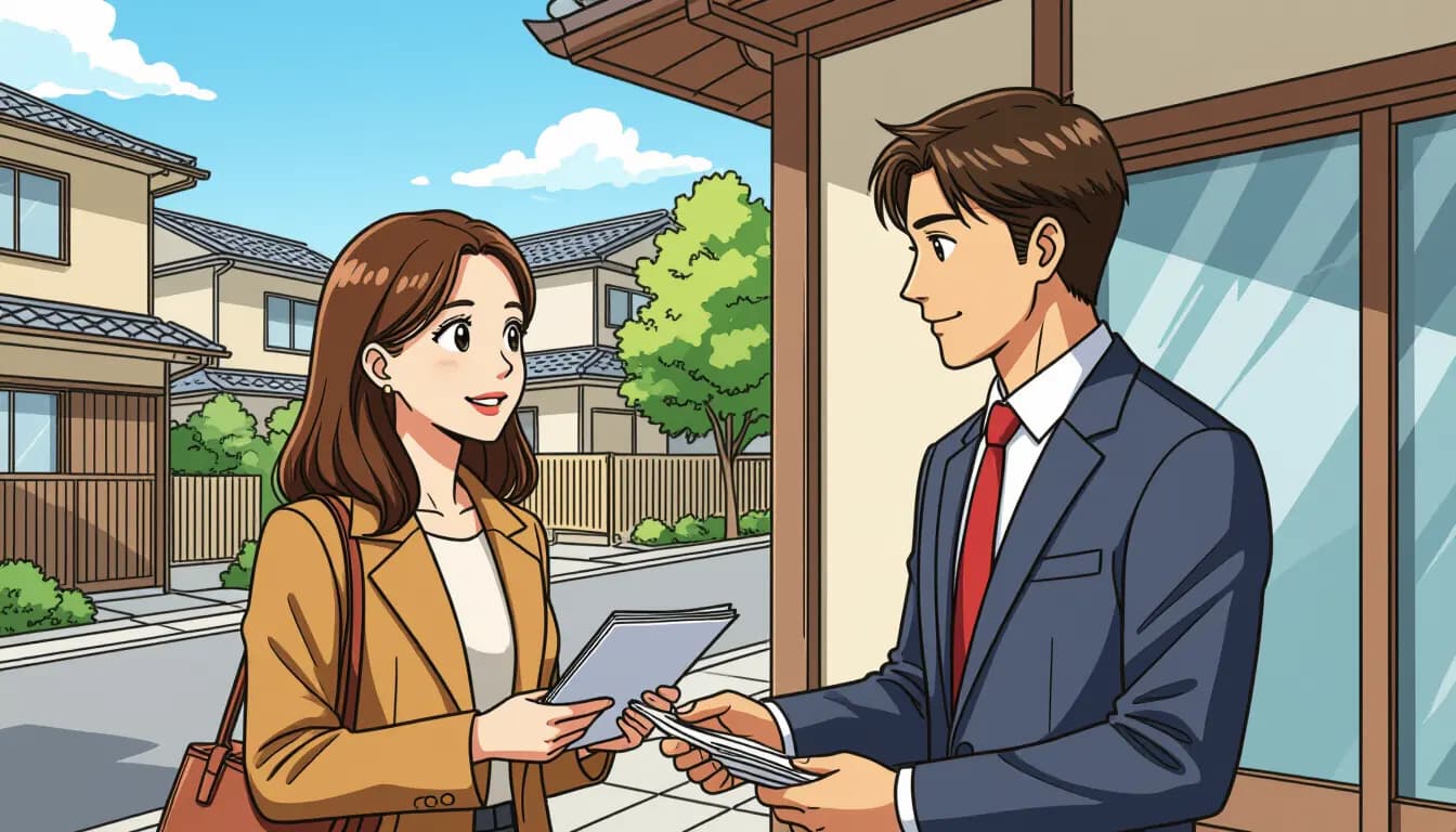 Reviewing a Japanese real estate contract with bilingual support