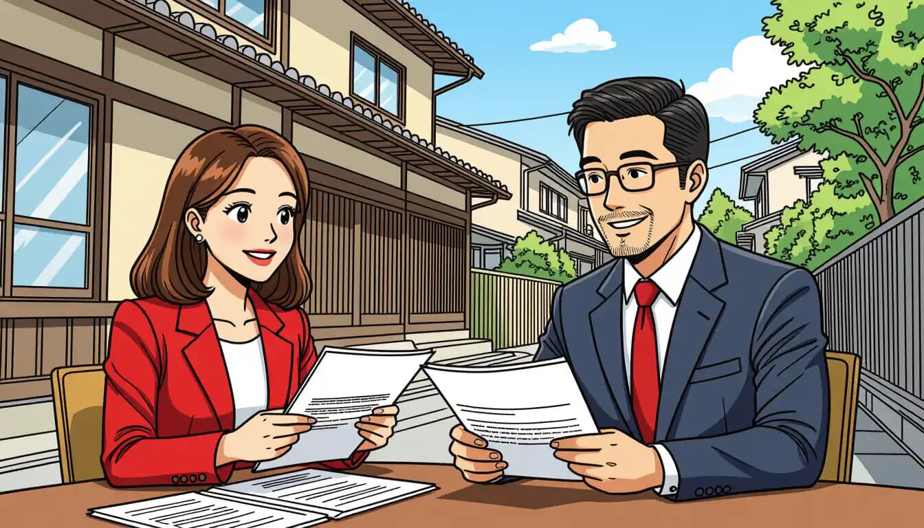 The Role of Real Estate Agents and Legal Professionals - illustration for Selling Japan Property to Another Foreigner: What to Know
