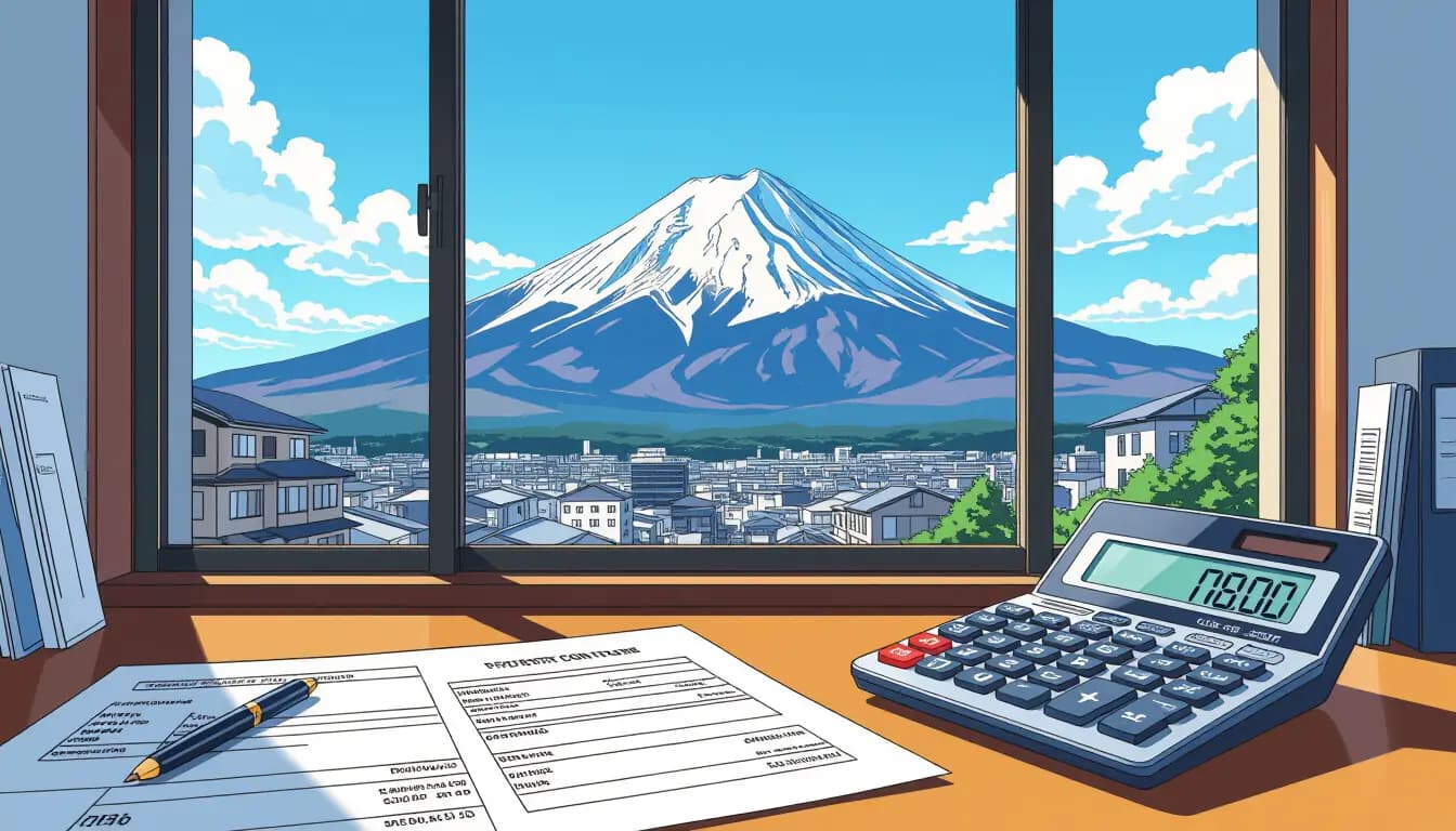 How Japan Taxes Capital Gains from Property Sales - illustration for Tax Deductions and Exemptions When Selling Property in Japan