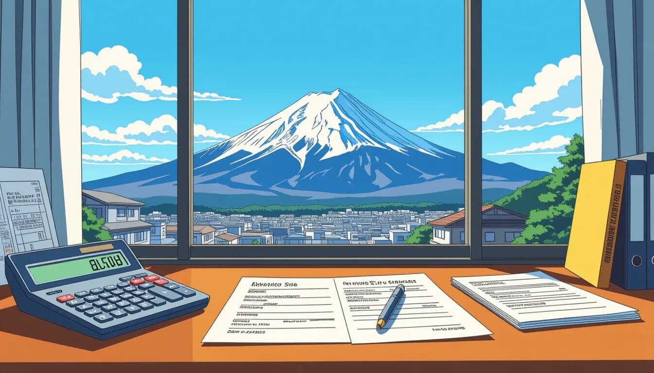 Tax Rules for Non-Resident Foreign Sellers - illustration for Tax Deductions and Exemptions When Selling Property in Japan