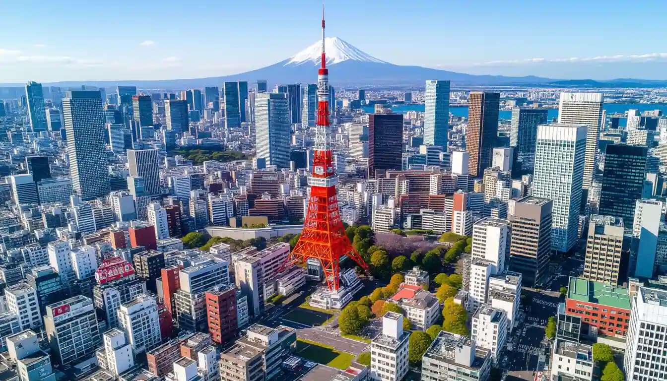 Tokyo neighborhoods map showing key residential wards