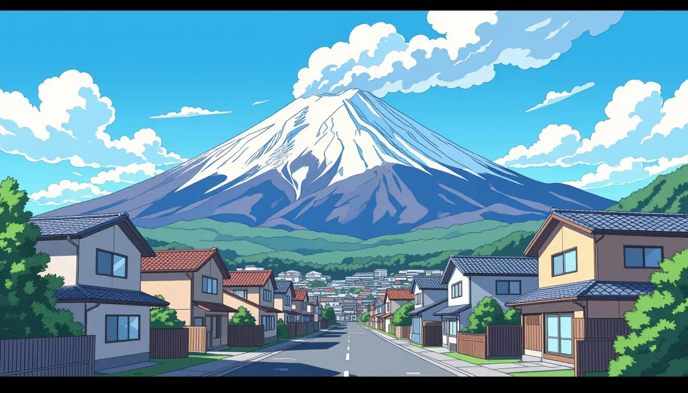 How to Research Volcanic Risk Before Buying - illustration for Volcanic Activity and Property Risk in Japan